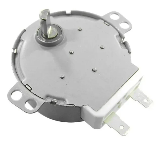 Motor De Microondas Espeto Giratório 3rpm 220v Eixo Metal